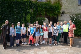 Children from Chernobyl entertained at Warwick Castle